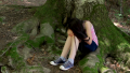 Scared-girl-lost-in-forest-looking-around-and-crying nj dxdeme F0012.png